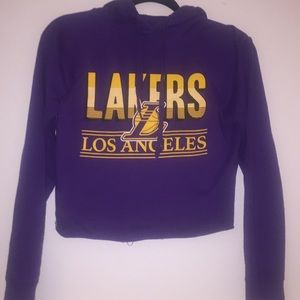 Lakers crop top